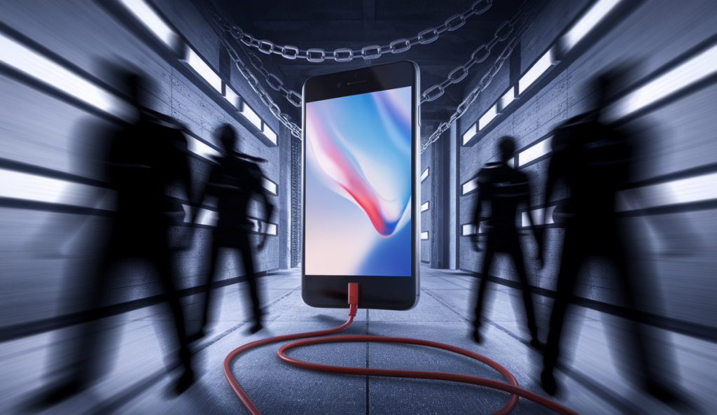 Illustration symbolique des arnaques téléphoniques