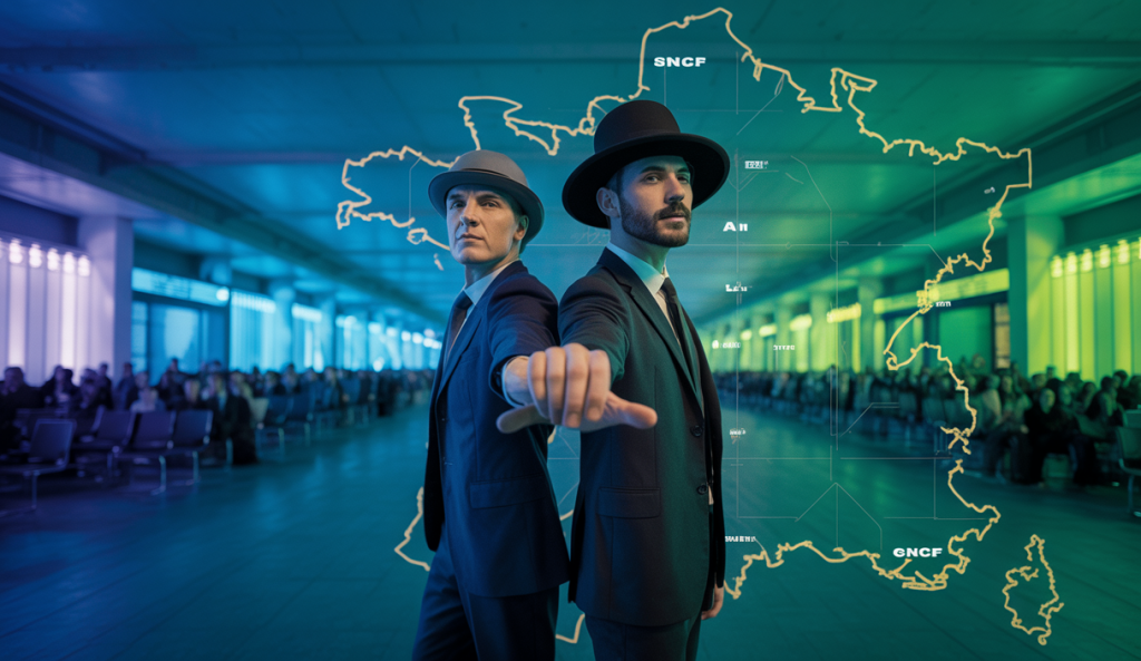 Image illustrative des changements de direction à la tête de la SNCF et de la RATP