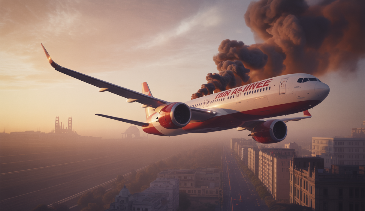 Crash aérien dramatique d'un Boeing 787-8 d'Air India à Ahmedabad