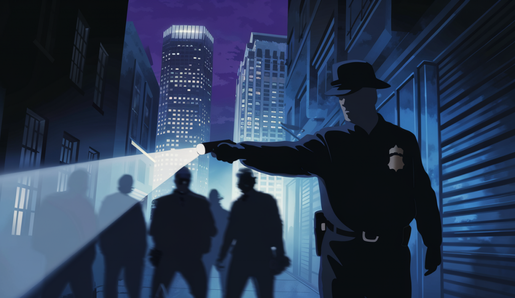 Image illustrant les défis actuels de la criminalité organisée et la sécurité publique