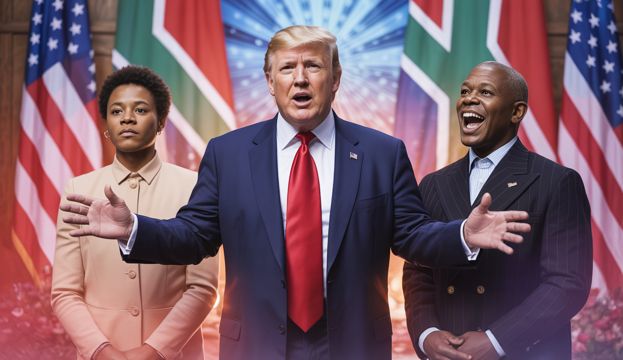 Rencontre diplomatique tendue entre Donald Trump et Cyril Ramaphosa à la Maison-Blanche