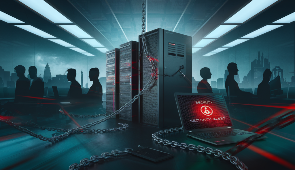 Illustration de cybercriminalité impactant les entreprises au Royaume-Uni