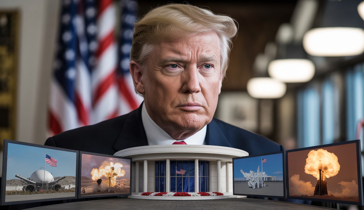 Donald Trump justifie les frappes américaines en Iran et menace de nouvelles attaques si l'Iran ne négocie pas la paix rapidement