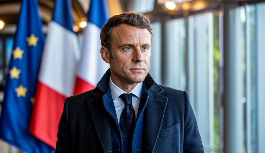 Emmanuel Macron lors d'un sommet de l'OTAN insistant sur la solidarité entre alliés et la nécessité d'une défense européenne autonome face aux défis géopolitiques actuels
