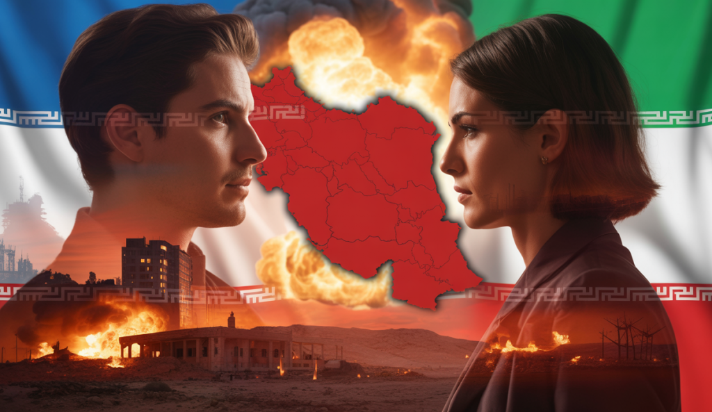 Tensions géopolitiques entre Israël et l'Iran avec frappes et menaces