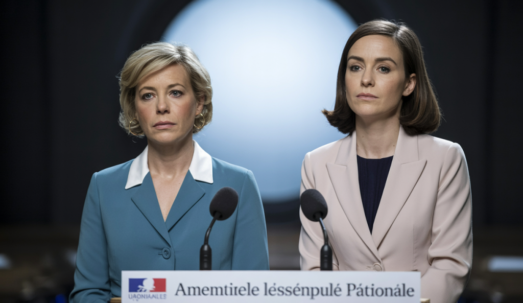 Catherine Vautrin et Amélie de Montchalin présentent un plan d'économies de 1,7 milliard d'euros sur les dépenses de santé en 2025 lors d'une audition à l'Assemblée nationale française