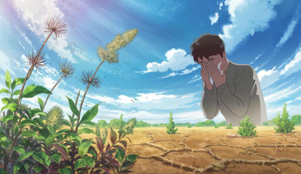 Impact du réchauffement climatique sur les allergies