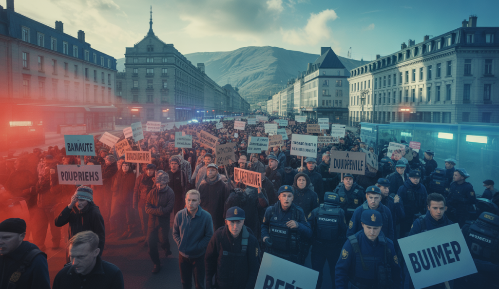 Manifestation à Boulder perturbée par un incident, forces de sécurité mobilisées