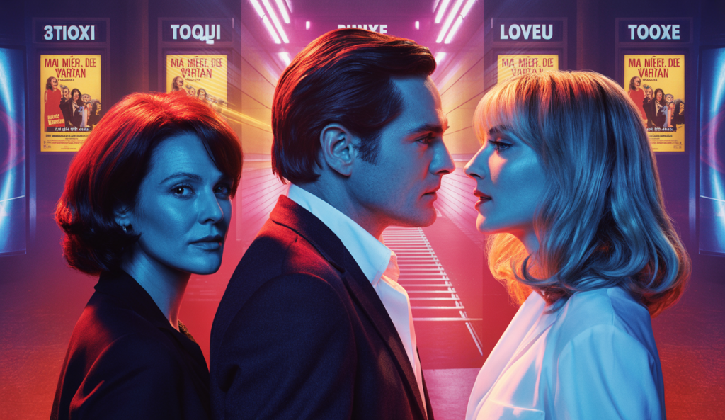 Affiche du film 'Ma mère, Dieu et Sylvie Vartan' avec une scène clé