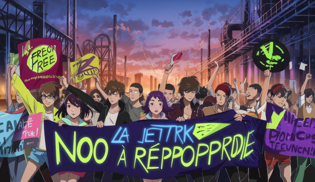 Manifestation contre la pénalisation des free parties