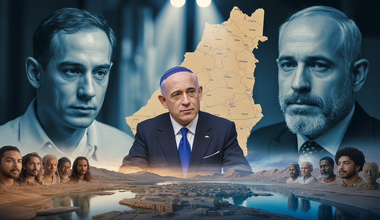Illustration du Premier ministre israélien Netanyahu envisageant un cessez-le-feu temporaire à Gaza