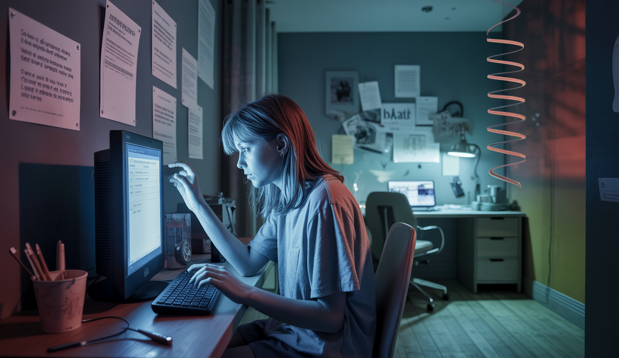 Une scène émotive sur la protection des mineurs en ligne après une tragédie