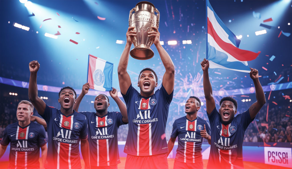 Victoire historique du PSG en Ligue des Champions
