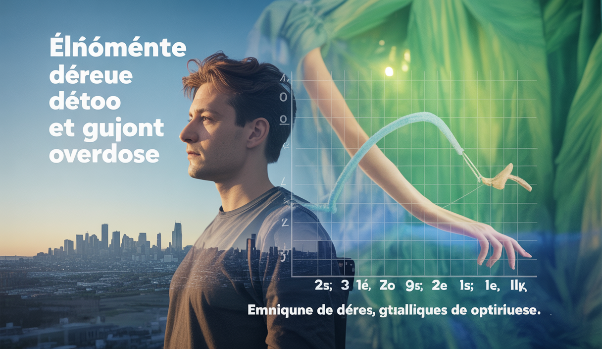 Image symbolique de la réduction des décès par overdose aux États-Unis en 2024