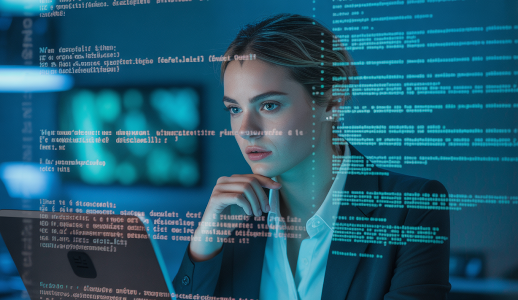 Illustration conceptuelle sur la résolution d'une erreur informatique