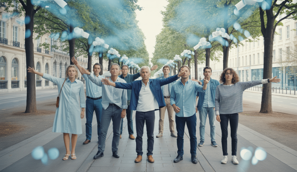 Représentation visuelle du soutien à l'interdiction de fumer en France
