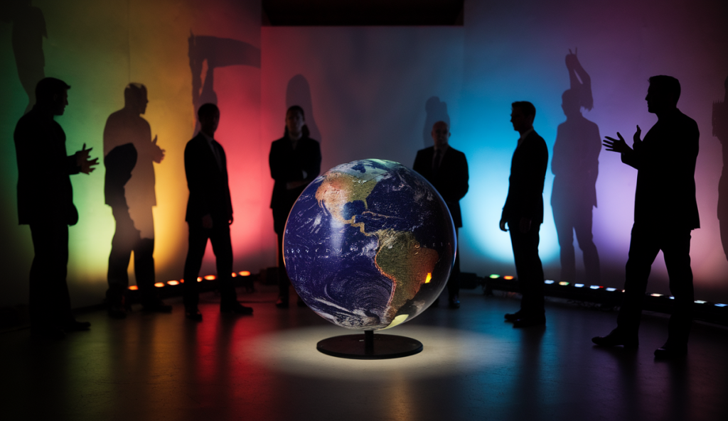 Représentation visuelle des tensions commerciales entre les États-Unis et la Chine