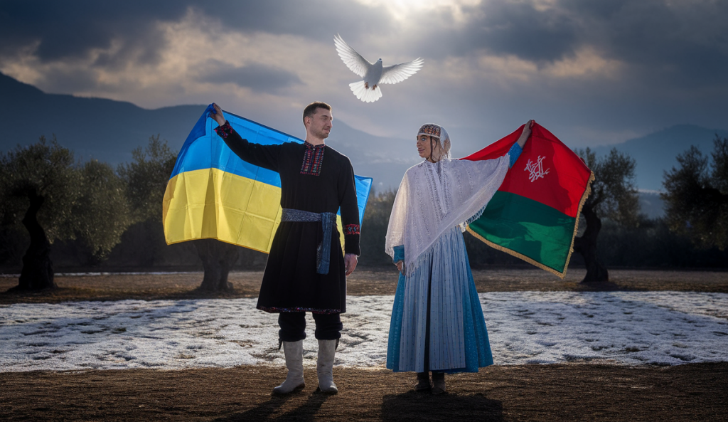 Illustration géopolitique des tensions internationales en Ukraine et au Cachemire